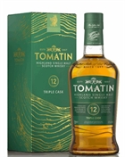 Tomatin 12 år Single Highland Malt Whisky 70 cl 43%